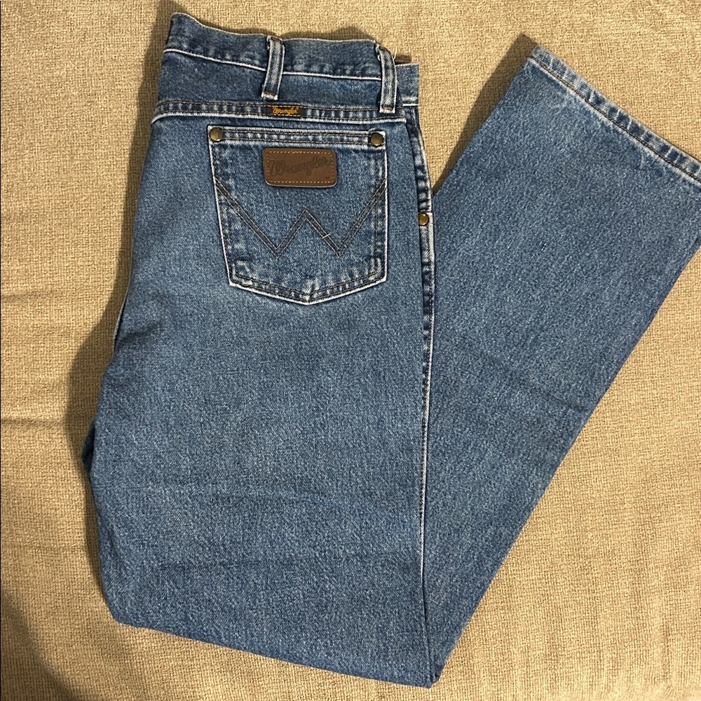 Men’s wranglers MWZ size 36 slim - Picture 1 of 5